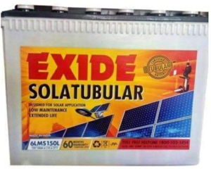 exide solar battery - 150 ah battery 